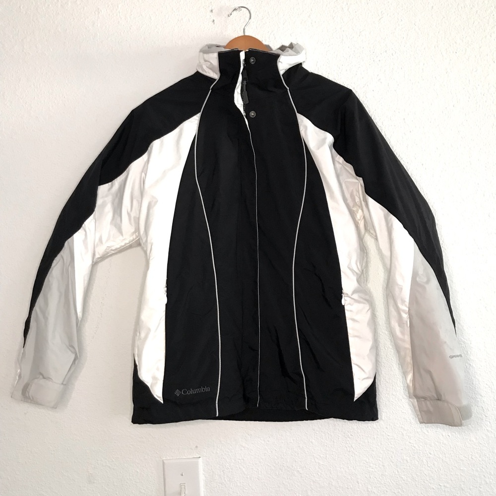Womens Columbia Interchange Core Vertex Jacket Size Large +Removable Inner Liner